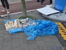 행사장,후보,시민,주변,민주당,쓰레기