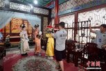 관광객,영화,촬영,드라마,제작,중국,단편극