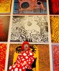 세계,작가,그림,물방울,여성,그물,사랑,미술관,뉴욕,작품