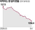 환율,하락,달러,기업,반도체,금리,영향