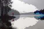 작가,우산,사람,관계,존재,도아,자신,여백