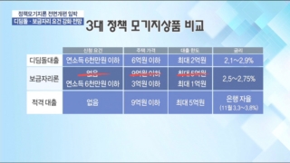 보금자리,디딤돌대출,상품,개편,제기,강화