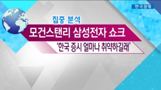 증시,국내,반도체,삼성전자,스탠리,한국,현상,쇼크,문제,수출