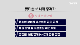 롯데손보,콜옵션,이번,후순위채,비율,행사,보험사,금감원,사태