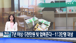 정부,채무,금융사,채무조정,규모