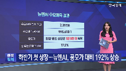 뉴엔,상장,기관,공모가,기업,하반기,제도