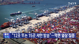 협상,미국,가능성,관세,트럼프,관세율,무역,나라,서한,시점