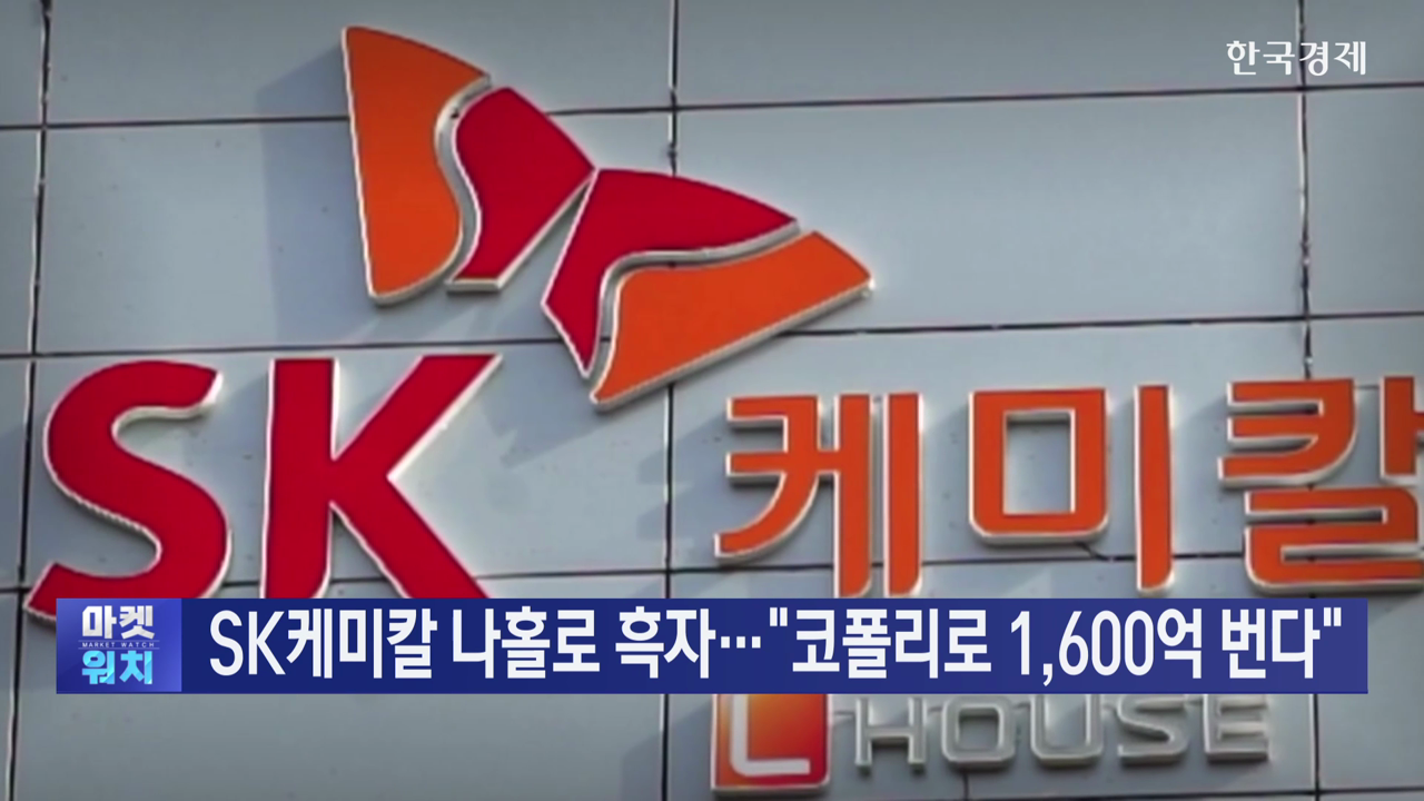 석유화학 죽 쑤는데…SK케미칼 나홀로 흑자, 왜?