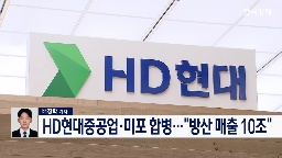 합병,현대중공업,현대,조선,군함,사업,조선소,건조,현대미포