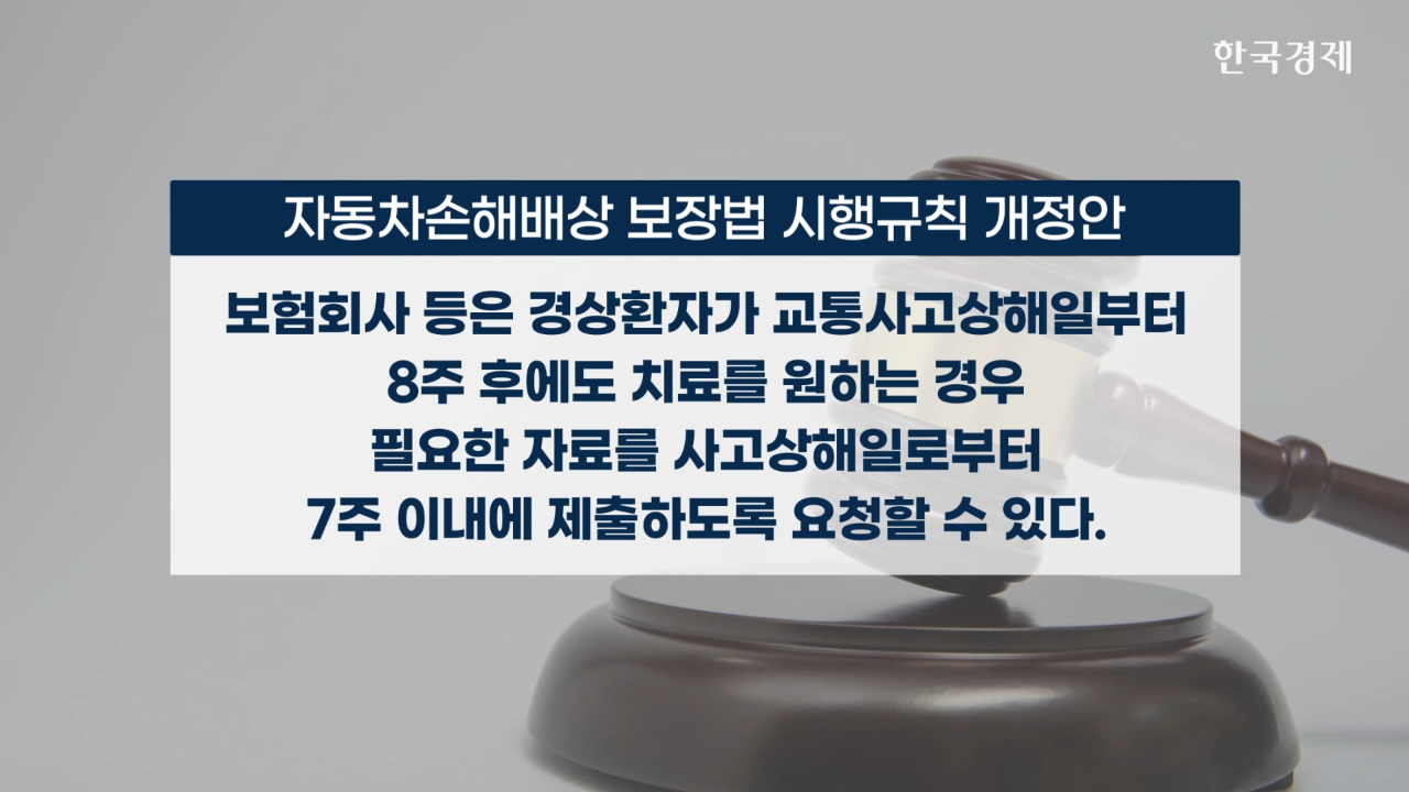 치료,보험사,환자,보험료,자동차보험,적자,8주,올해,경상환자,손해율