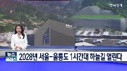 이상,활주로,공항,울릉도,최초,울릉공항