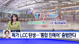 에어부산,통합,에어서울,진에어