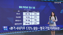 테라뷰,상장,한국,기업,평균,매출