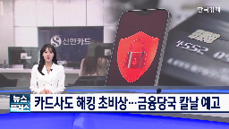 카드사,보안,실적,내년,투자,금융당국