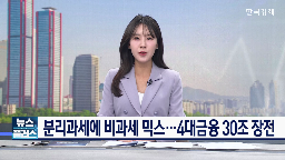 배당,감액배당,올해,비과세,재원,금융