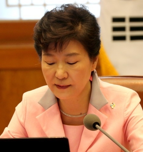 박근혜 대통령 국회법 개정안 (사진=연합)