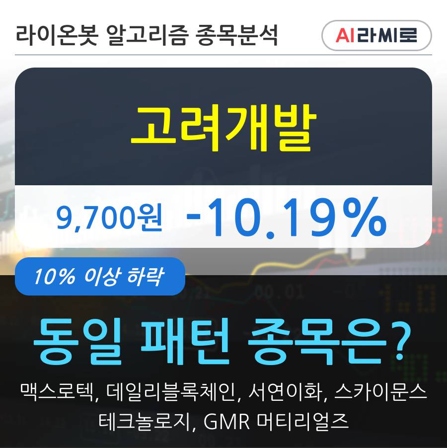 고려개발