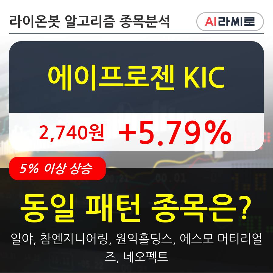 에이프로젠 KIC