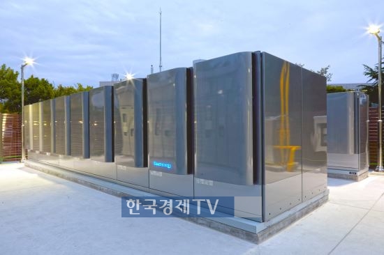 KT 대덕2연구센터 연료전지 주기기 (SK건설 제공)