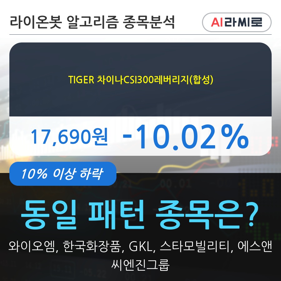 TIGER 차이나CSI300레버리지(합성)