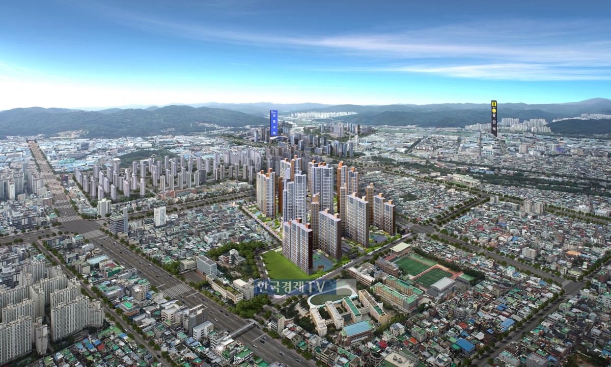 서대구역 반도유보라 센텀 조감도. 사진제공=반도건설.