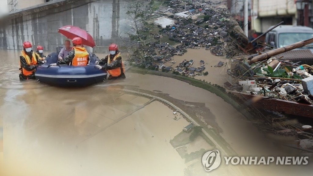 시진핑, 폭우 피해 위로 감사 (사진=연합뉴스)