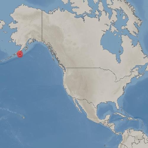 알래스카 규모 7.8 지진 (사진=기상청 제공)