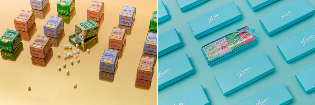 [사진] 비이커, 이태리 전통 캔디 브랜드 레오네와 협업한 캔디와 초콜릿
