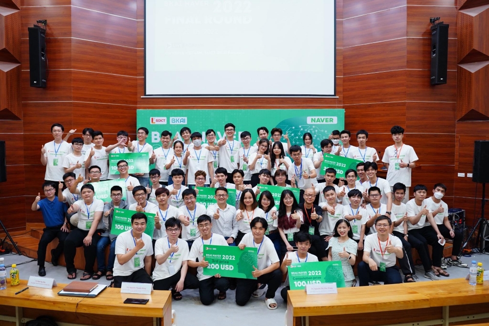 지난 21일(현지시간) 개최된 네이버-HUST ‘BK.AI-NAVER Challenge 2022’