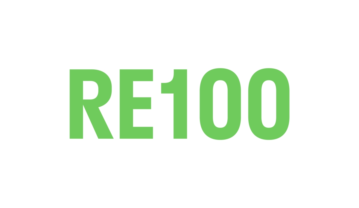 RE100 로고