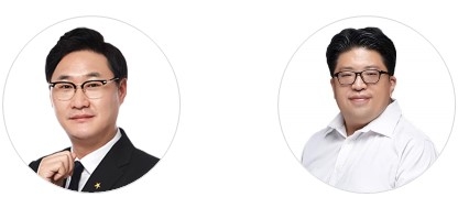 스타리치 어드바이져 기업 컨설팅 전문가 박상혁(좌), 이정현(우)