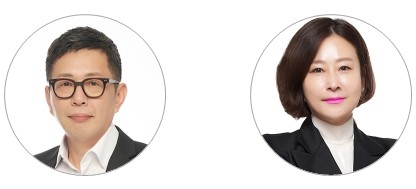 기업 컨설팅 전문가 김좌석(좌), 박혜진(우)