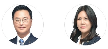 김학성(좌), 지서연(우) / 스타리치 어드바이져 기업 컨설팅 전문가