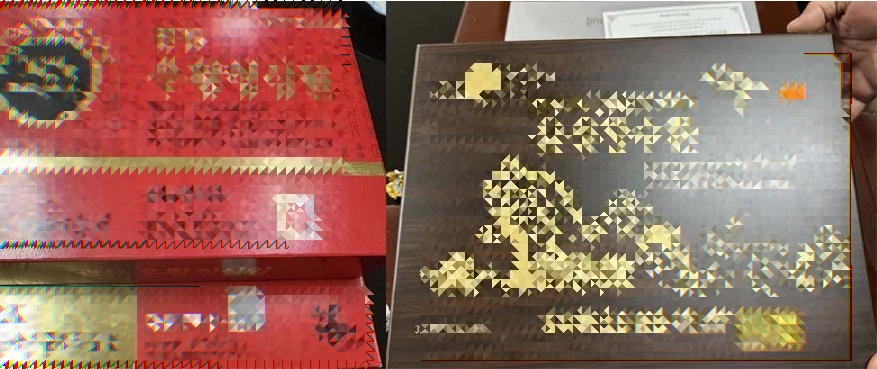 베트남에서 제조된 가짜 국내 우황청심원. 