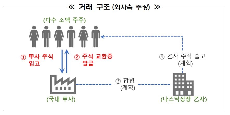 '나스닥 상장' 현혹 비상장주식 거래 구조(금융감독원)