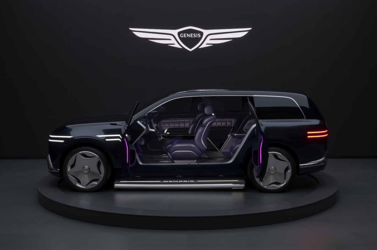 제네시스 초대형 전기 SUV 콘셉트 '네오룬'