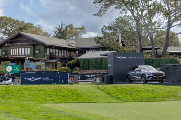 우승자 부상으로 제공되는 제네시스 GV70의 모습 (제네시스 제공)