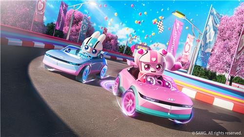 현대차·티니핑 콜라보 (현대자동차 제공)