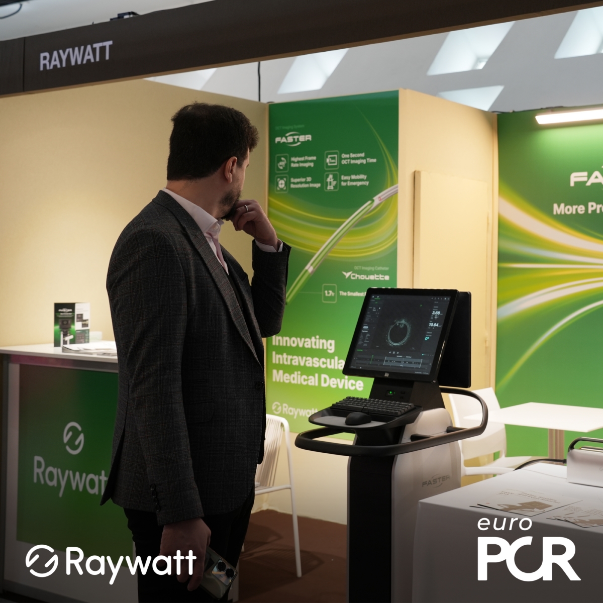 레이와트, 국제학술대회 'Euro PCR 2025' 참가 - 뉴스 썸네일 이미지