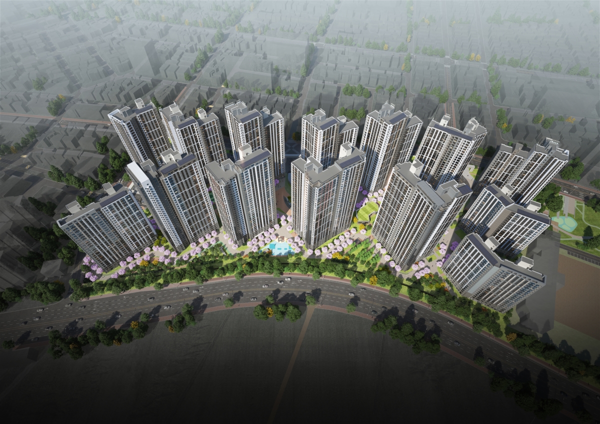 힐스테이트 평택역센트럴시티 조감도. 현대건설 제공