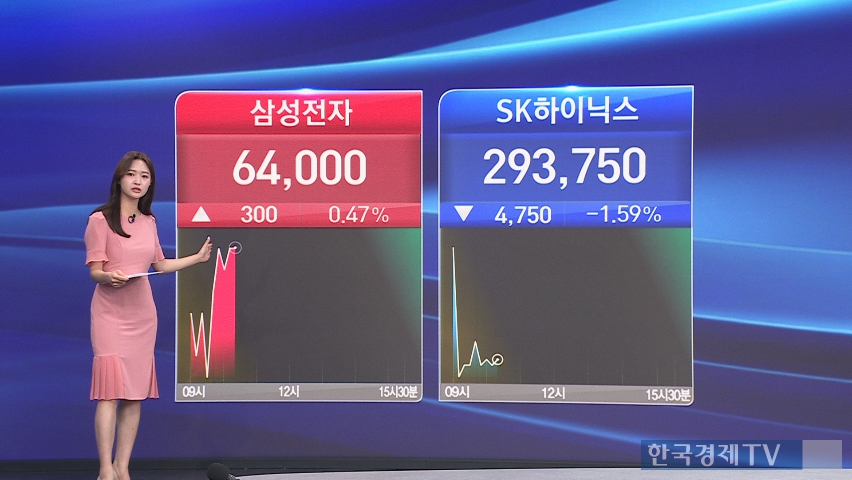 삼성전자·SK하이닉스 '주춤'…韓증시 약보합권