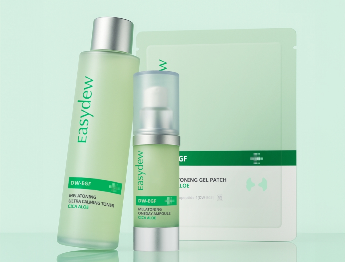 대웅제약 이지듀 '이지듀 시카알로에 여름 에디션' 3종. (사진=대웅제약)