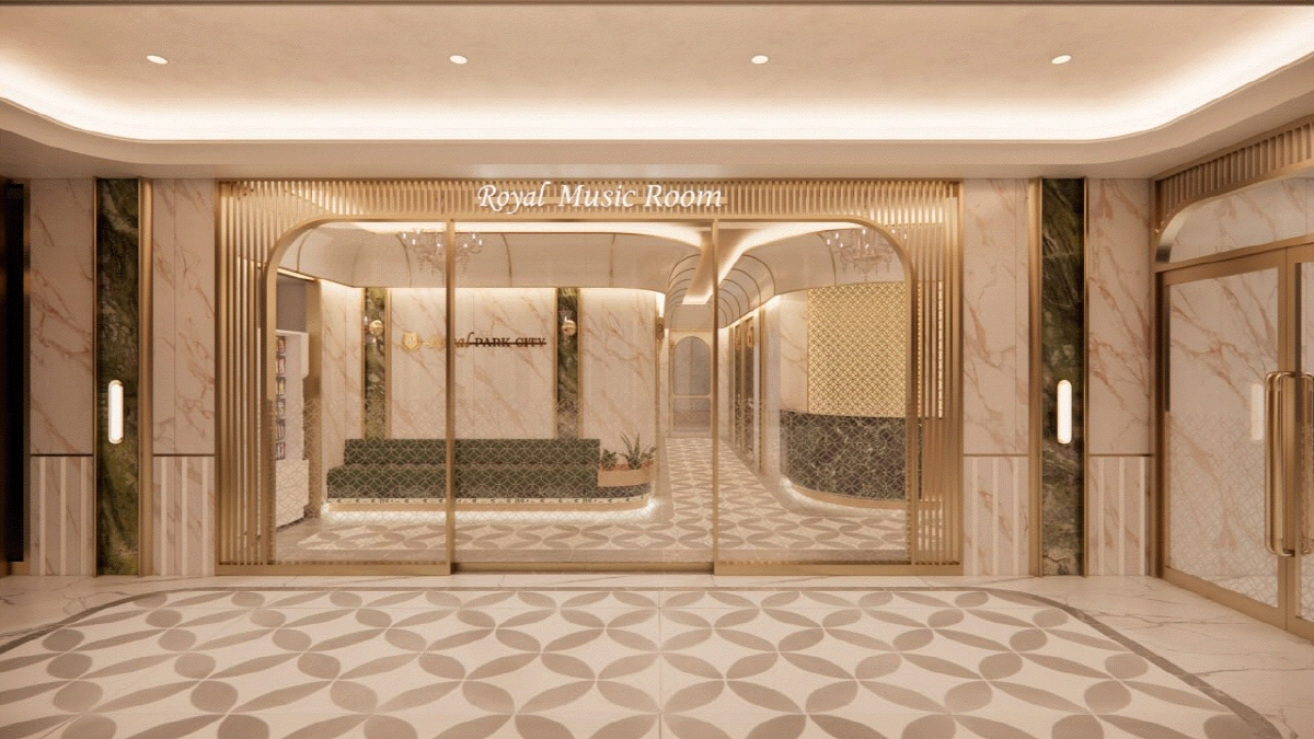 신검단 로열파크씨티Ⅱ 내 상업시설에 마련되는 로열 뮤직룸 투시도 (사진제공=DK아시아)