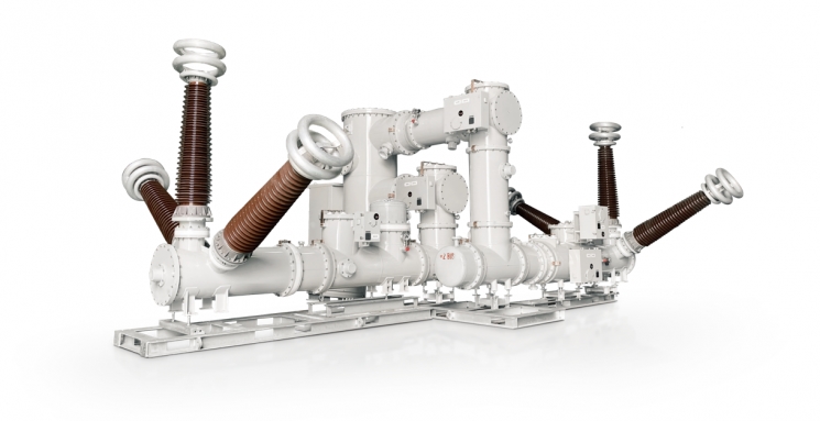 HD현대일렉트릭이 독자 개발한 SF6-Free 고압 차단기(가스절연개폐장치) (HD현대일렉트릭 제공)